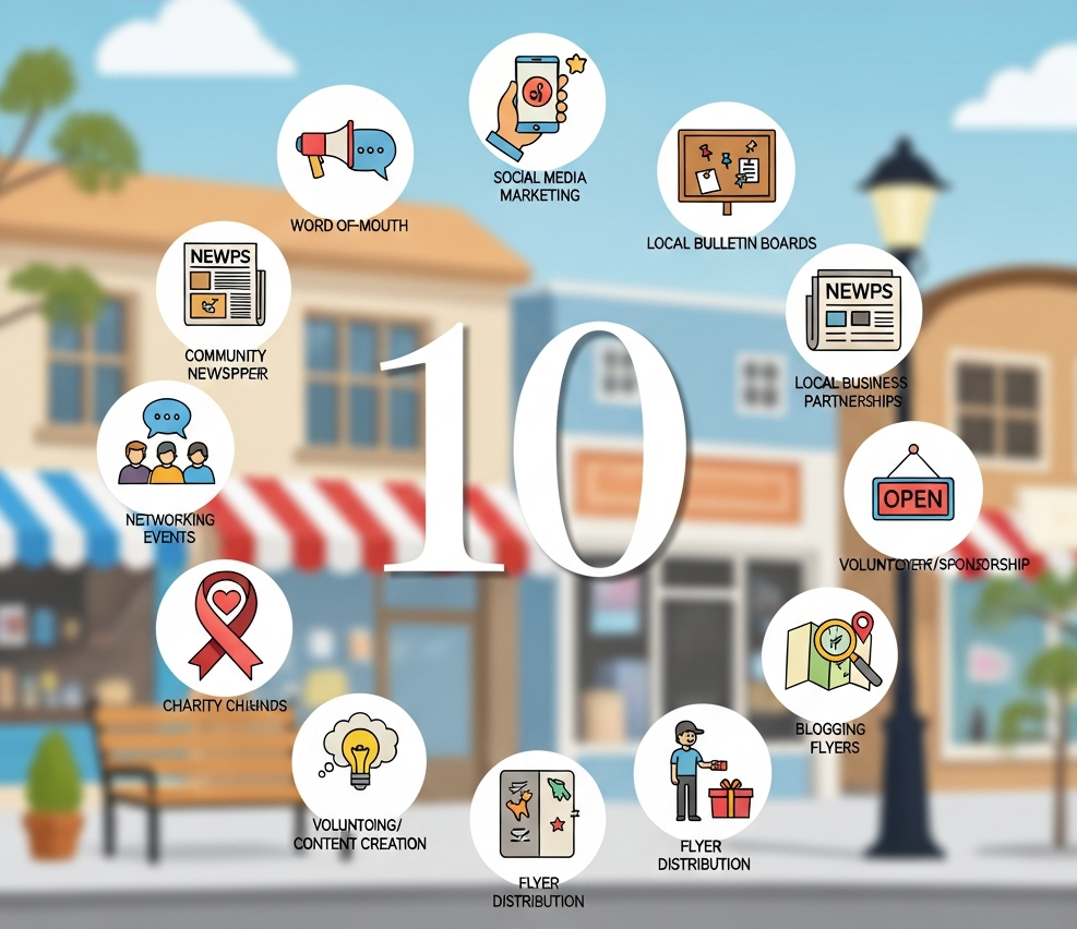 How to advertise locally for free?