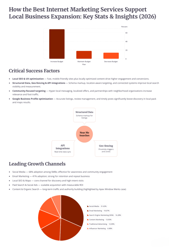 How the Best Internet Marketing Services Support Local Business Expansion: Key Stats & Insights (2026)